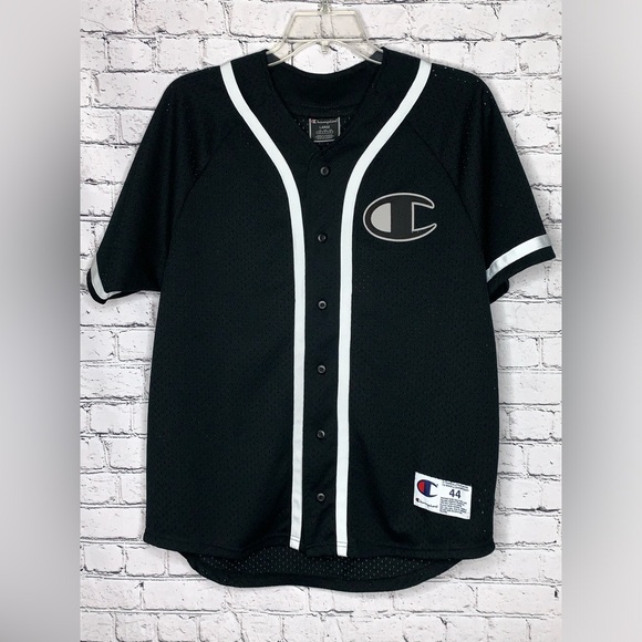 Champion Other - Champion Large Men’s Baseball Style Jersey Black